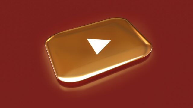 youtube, play button, social media