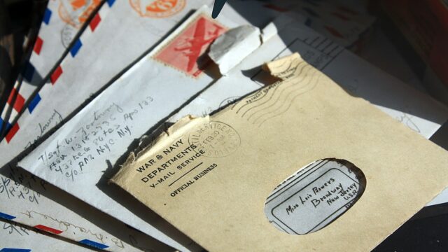 opened envelopes